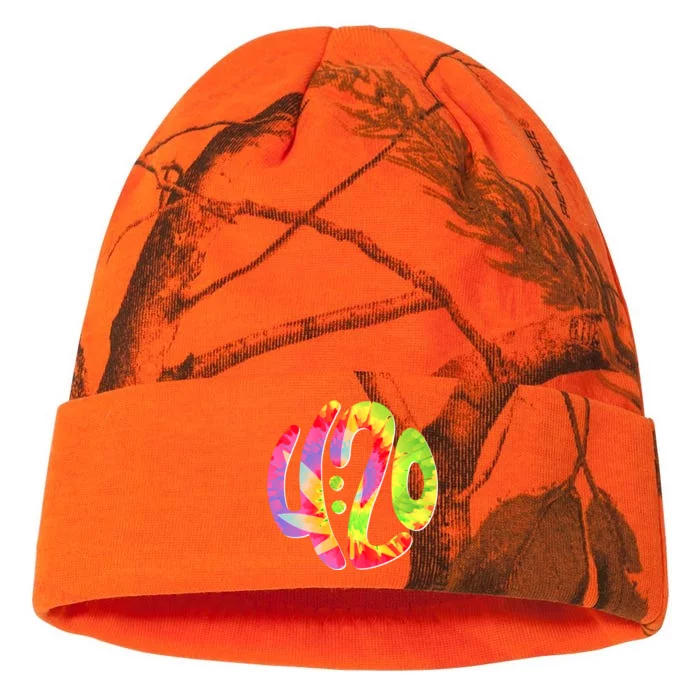 Trippy Tie Dye 4 20 Four Twenty Kati - 12in Camo Beanie