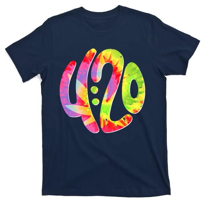 Trippy Tie Dye 4 20 Four Twenty T-Shirt