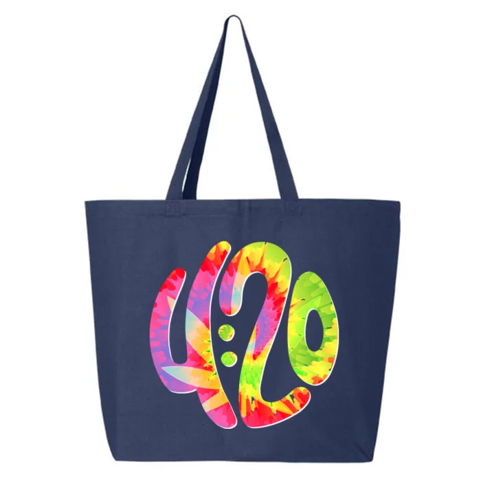 Trippy Tie Dye 4 20 Four Twenty 25L Jumbo Tote