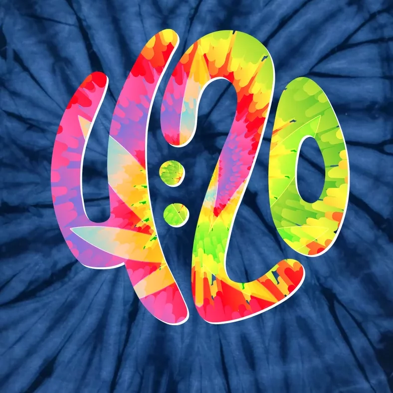 Trippy Tie Dye 4 20 Four Twenty Tie-Dye T-Shirt