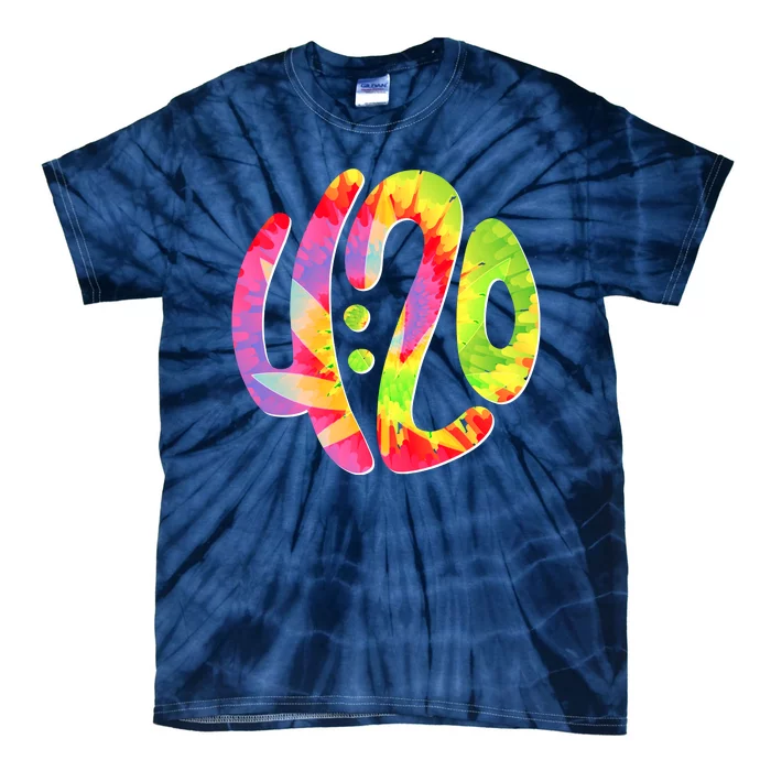 Trippy Tie Dye 4 20 Four Twenty Tie-Dye T-Shirt