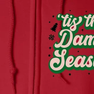 Tis The Damn Season Evermore Christmas Taylor Lover Xmas Full Zip Hoodie