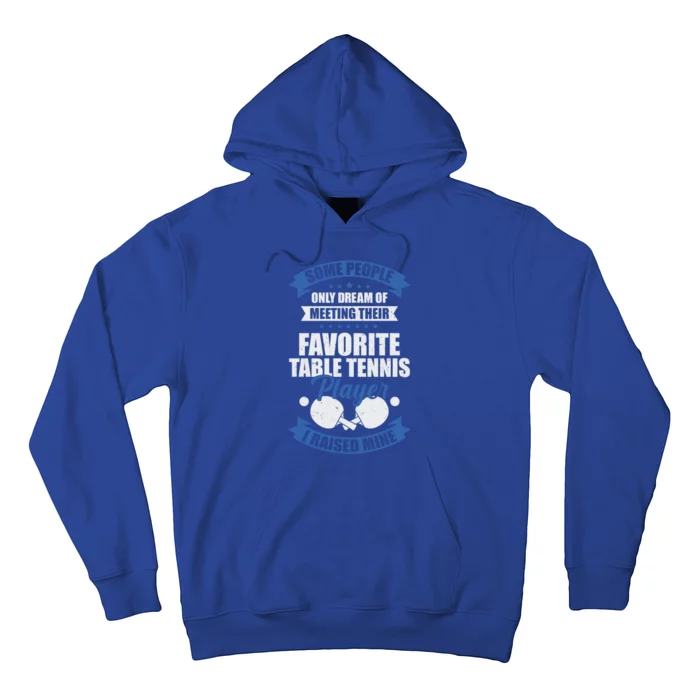 Table Tennis Design Table Tennis Dad Gift Hoodie