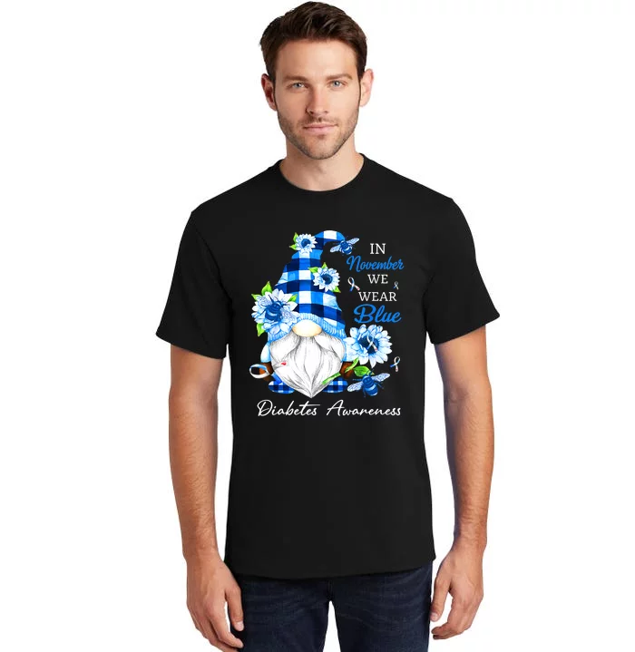 T1D T2D Diabetic Diabetes Awareness Tall T-Shirt