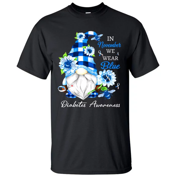 T1D T2D Diabetic Diabetes Awareness Tall T-Shirt