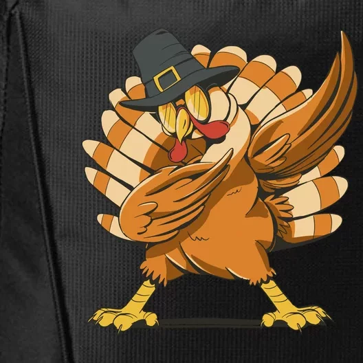 Thanksgiving Turkey Dabbing Funny City Backpack