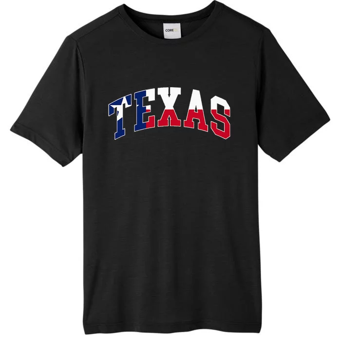 Texas Throwback Design Flag Of Texas Classic ChromaSoft Performance T-Shirt