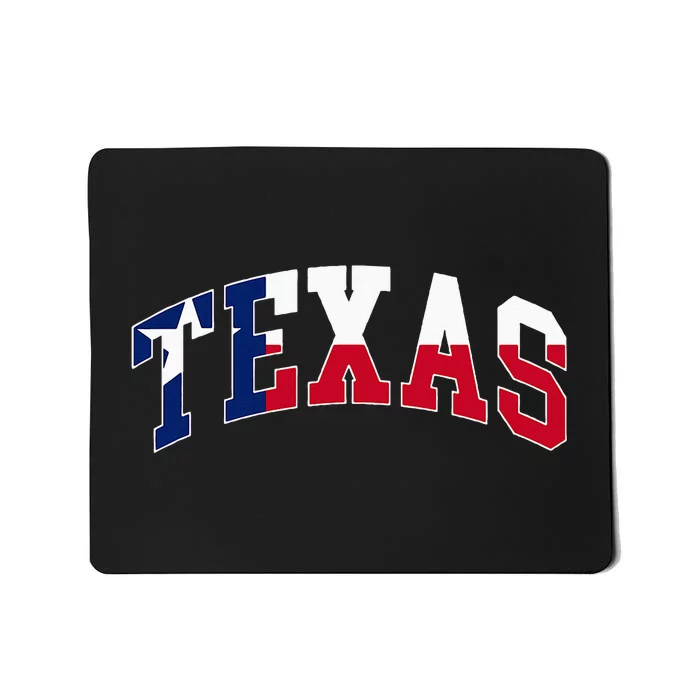 Texas Throwback Design Flag Of Texas Classic Mousepad