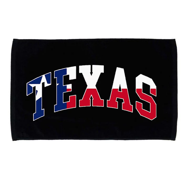 Texas Throwback Design Flag Of Texas Classic Microfiber Hand Towel