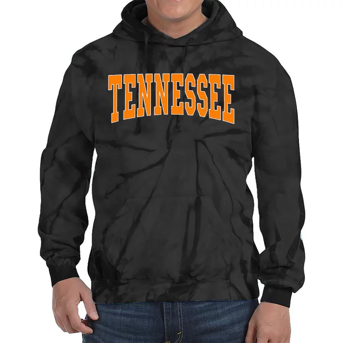 Tennessee Throwback Design Classic Tie Dye Hoodie