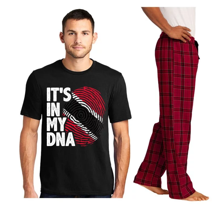 Trinidadian Tobagonian Dna Trinidad And Tobago Flag Pajama Set