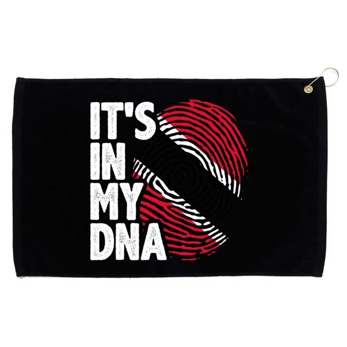 Trinidadian Tobagonian Dna Trinidad And Tobago Flag Grommeted Golf Towel