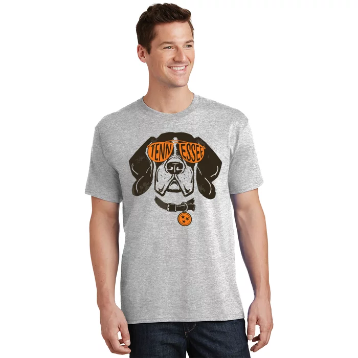 Tennessee Tn Dog State Flag Tn Lover Outfit T-Shirt