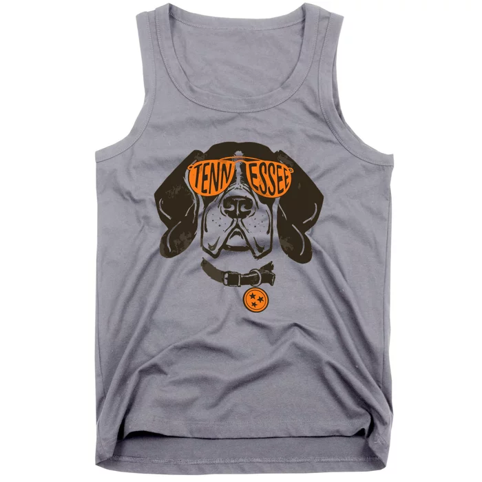 Tennessee Tn Dog State Flag Tn Lover Outfit Tank Top