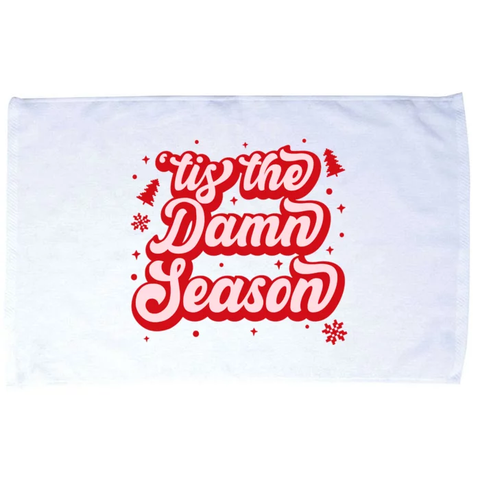 Tis The Damn Season Evermore Christmas Taylor Lover Xmas Microfiber Hand Towel