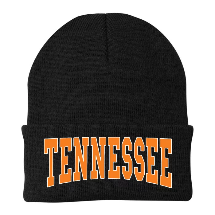 Tennessee Throwback Design Classic Knit Cap Winter Beanie