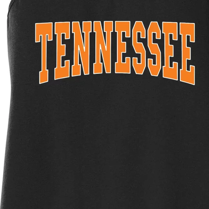 Tennessee Throwback Design Classic Women's Racerback Tank