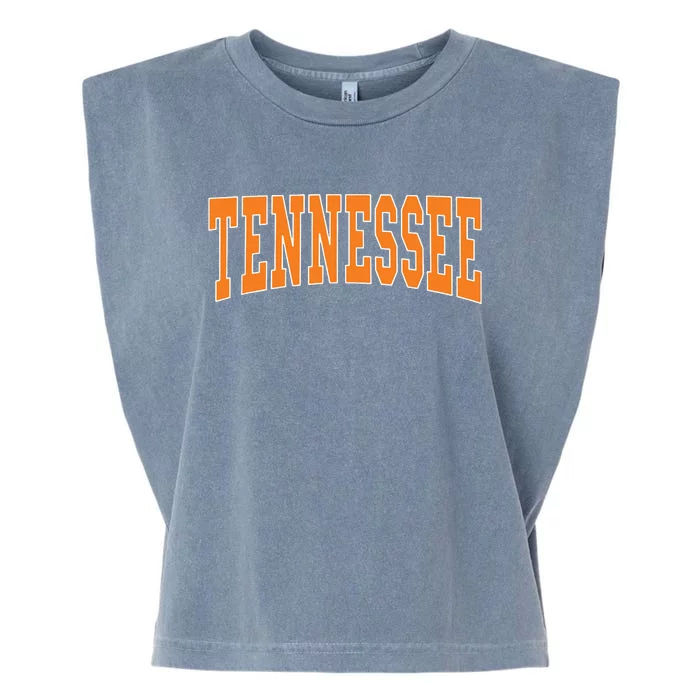 Tennessee Throwback Design Classic Garment-Dyed Women's Muscle Tee