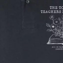 Tortured Teachers Department Softstyle Adult Sport Polo