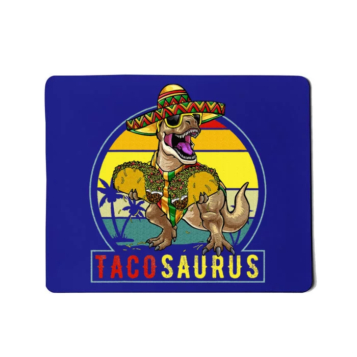 Tacosaurus Taco Dinosaur T rex Mousepad