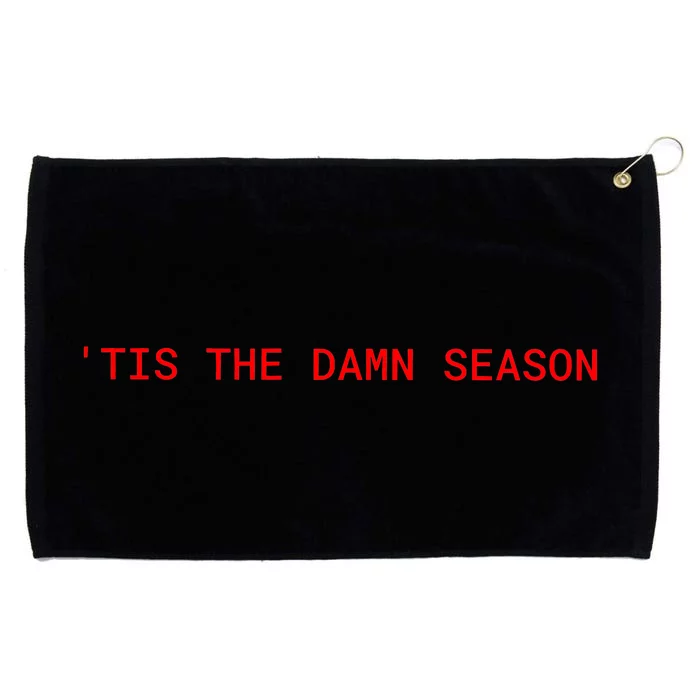 Tis The Damn Season Evermore Christmas Taylor Lover Xmas Grommeted Golf Towel