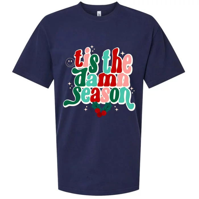 Tis The Damn Season Evermore Christmas Taylor Lover Xmas Sueded Cloud Jersey T-Shirt