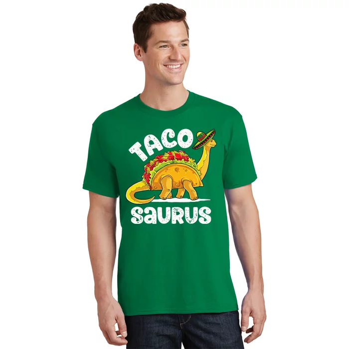 Tacosaurus Taco Dinosaur T rex Funny Cinco de Mayo T-Shirt