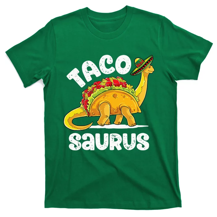 Tacosaurus Taco Dinosaur T rex Funny Cinco de Mayo T-Shirt