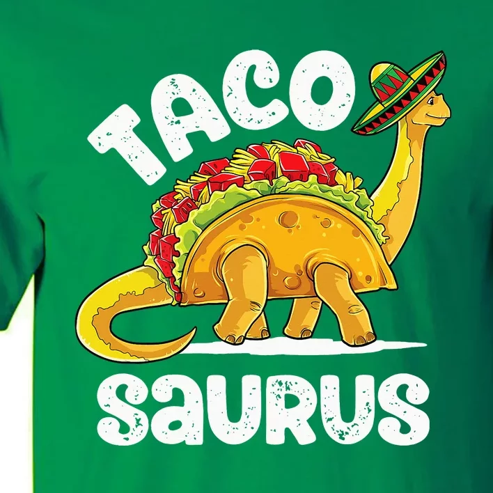 Tacosaurus Taco Dinosaur T rex Funny Cinco de Mayo Tall T-Shirt