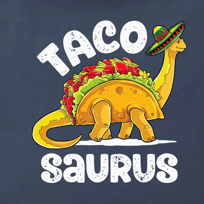 Tacosaurus Taco Dinosaur T rex Funny Cinco de Mayo Zip Tote Bag