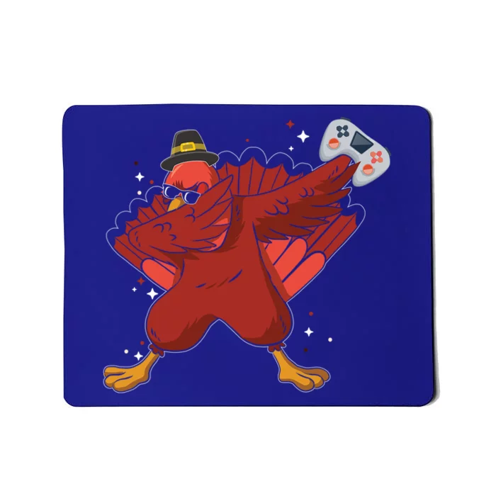 Thanksgiving Turkey Dabbing Video Game Lover Pro Gamer Gift Mousepad