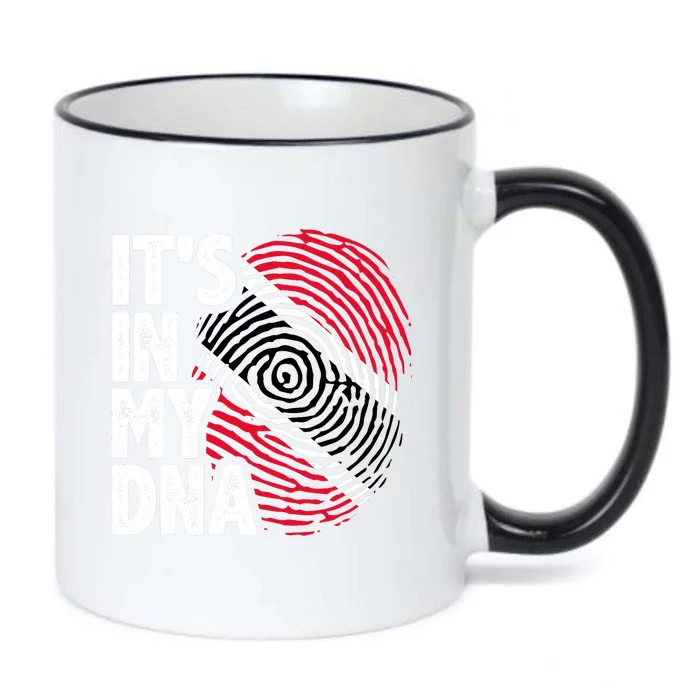 Trinidadian Tobagonian Dna Trinidad And Tobago Flag Black Color Changing Mug