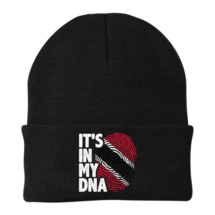 Trinidadian Tobagonian Dna Trinidad And Tobago Flag Knit Cap Winter Beanie