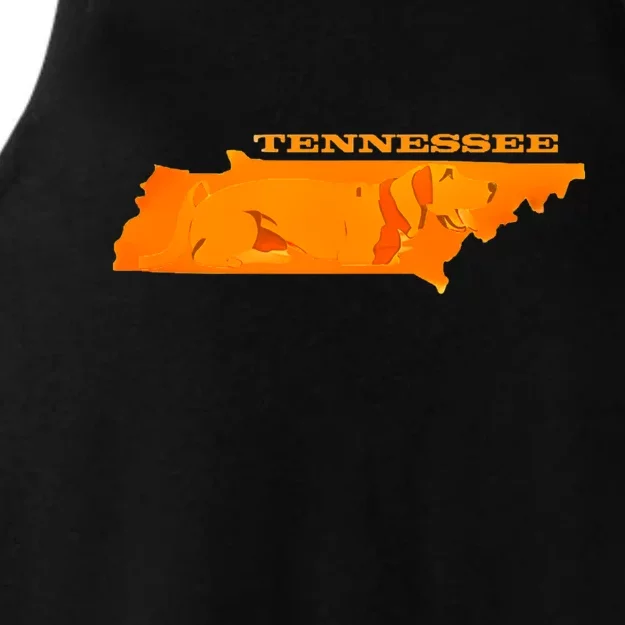 Tennessee Ladies Tri-Blend Wicking Tank