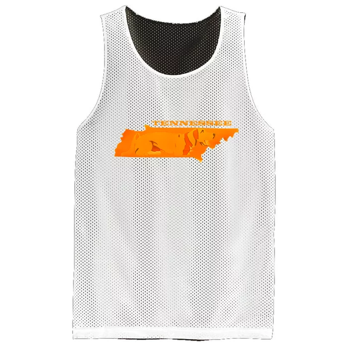 Tennessee Mesh Reversible Basketball Jersey Tank