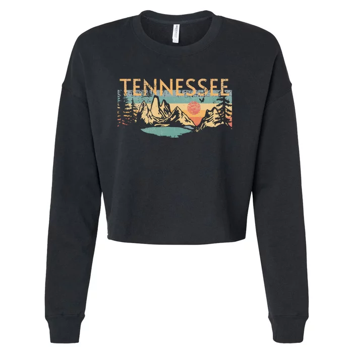 Tennessee Cropped Pullover Crew