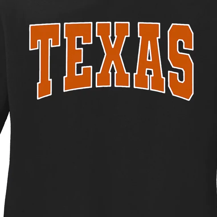 Texas Ladies Long Sleeve Shirt