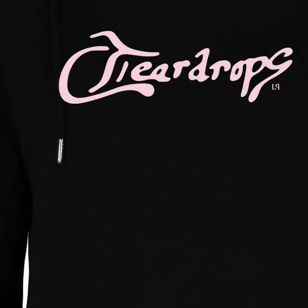 Teardrop Womens Funnel Neck Pullover Hood