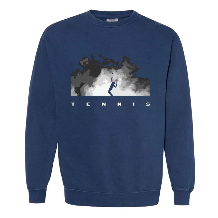 Tennis Garment-Dyed Sweatshirt