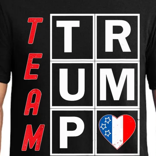 Team Trump Election Design Pro Republican Party Pajama Set