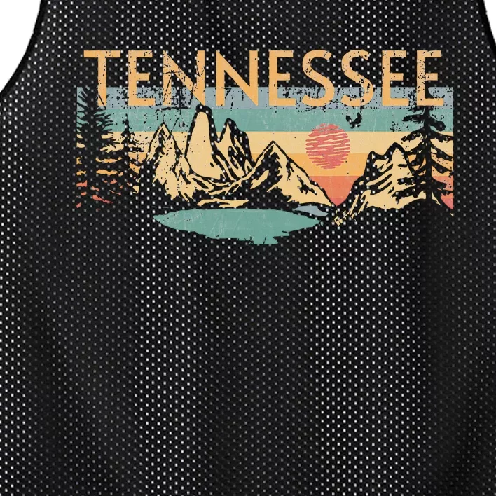 Tennessee Mesh Reversible Basketball Jersey Tank