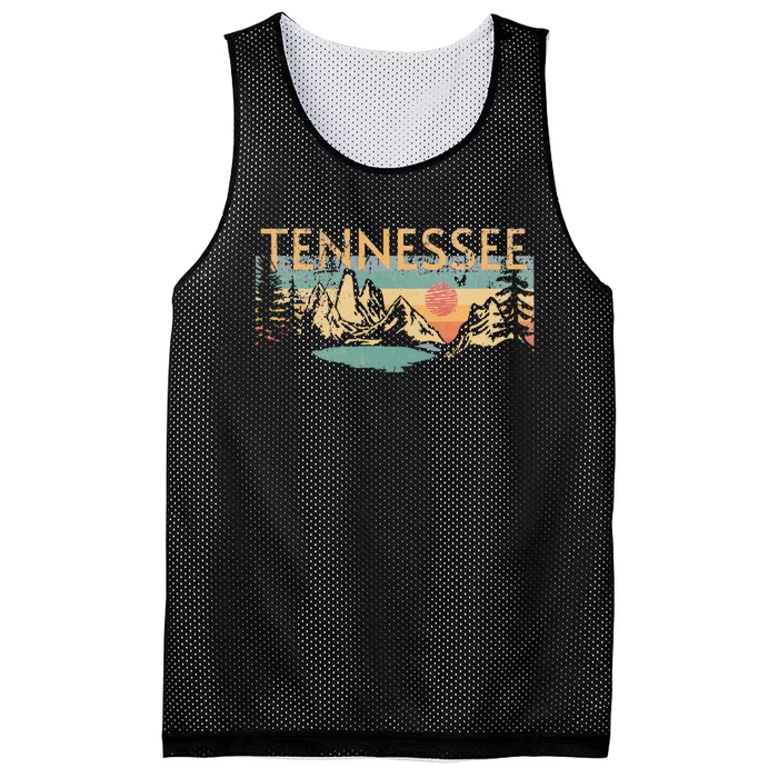 Tennessee Mesh Reversible Basketball Jersey Tank