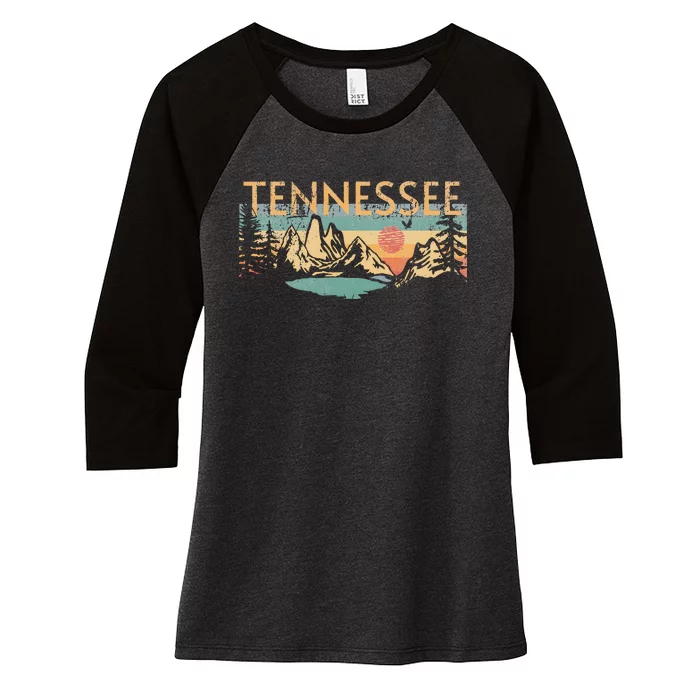 Tennessee Women's Tri-Blend 3/4-Sleeve Raglan Shirt