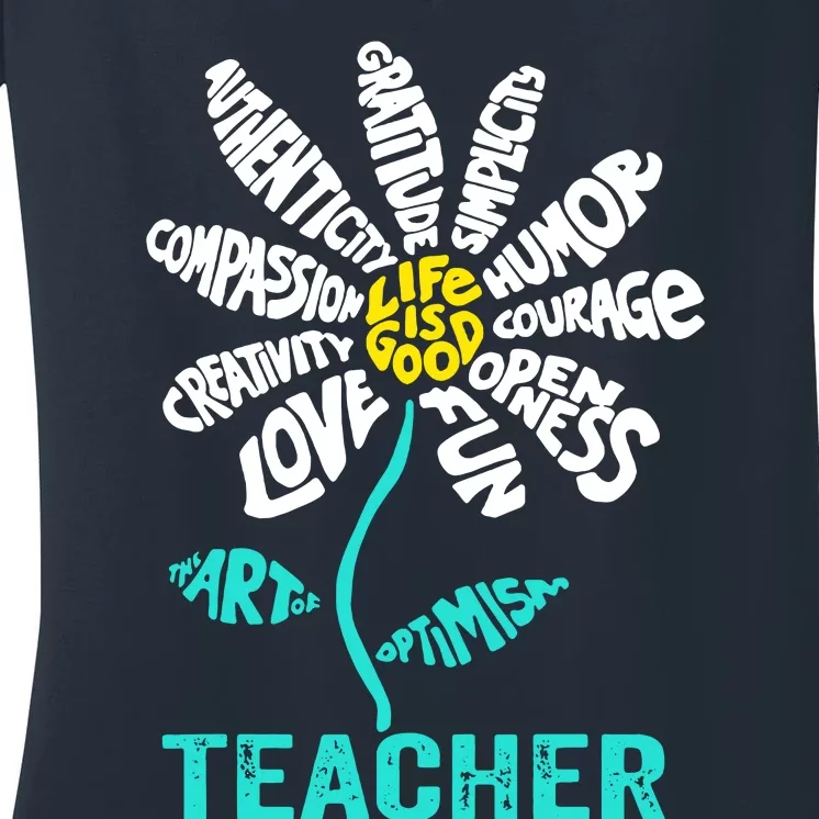 Teacher Women's V-Neck T-Shirt