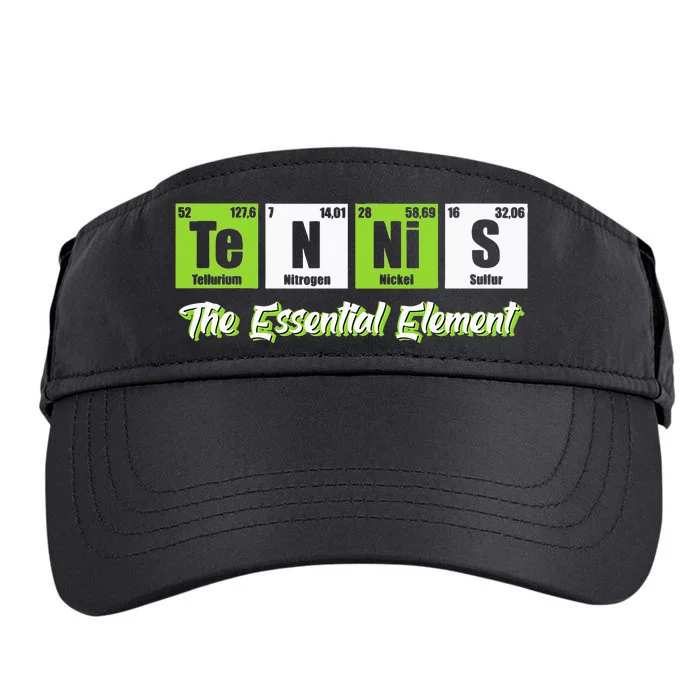 Tennis The Essential Element Funny Love Tennis Adult Drive Performance Visor