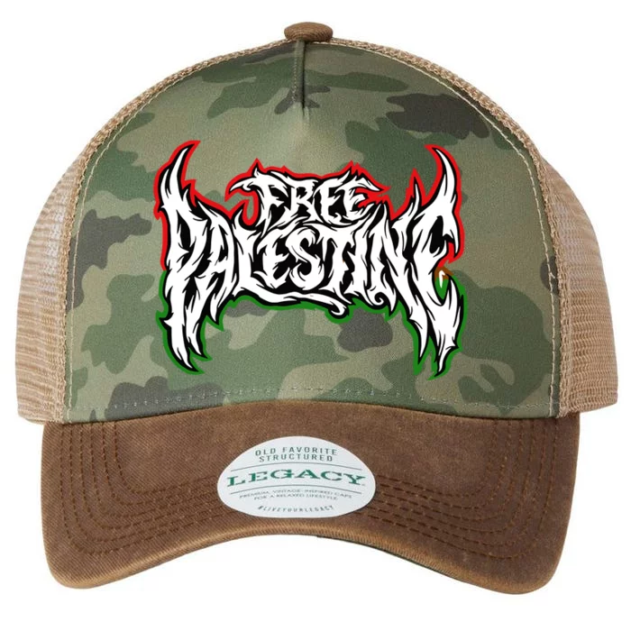 Til The End Free Palestine Legacy Tie Dye Trucker Hat