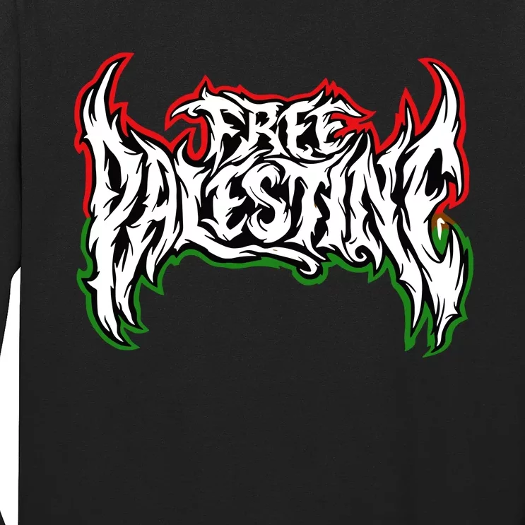 Til The End Free Palestine Long Sleeve Shirt