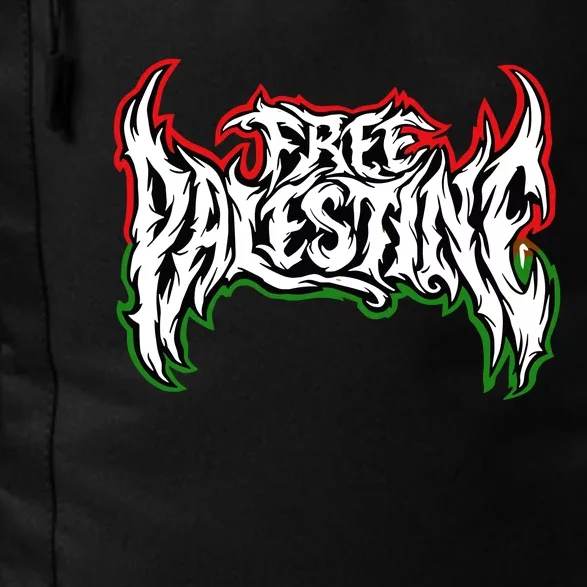 Til The End Free Palestine Daily Commute Backpack