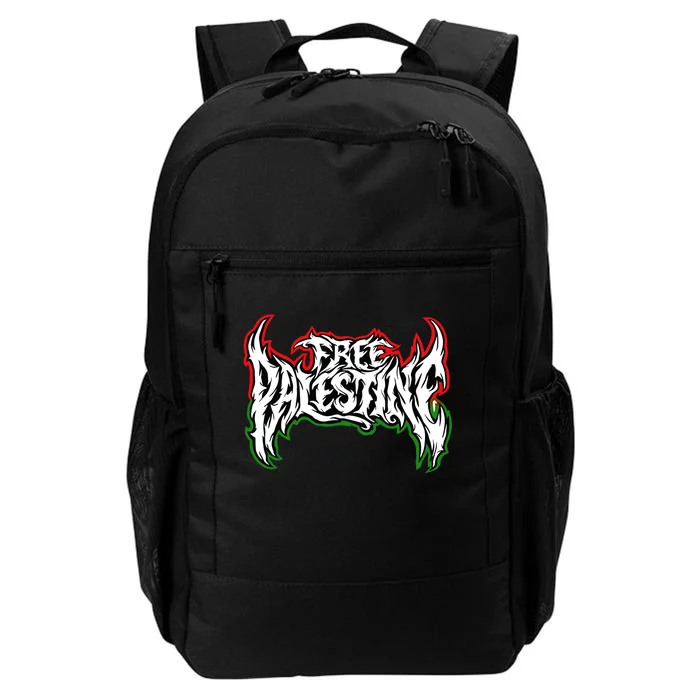 Til The End Free Palestine Daily Commute Backpack