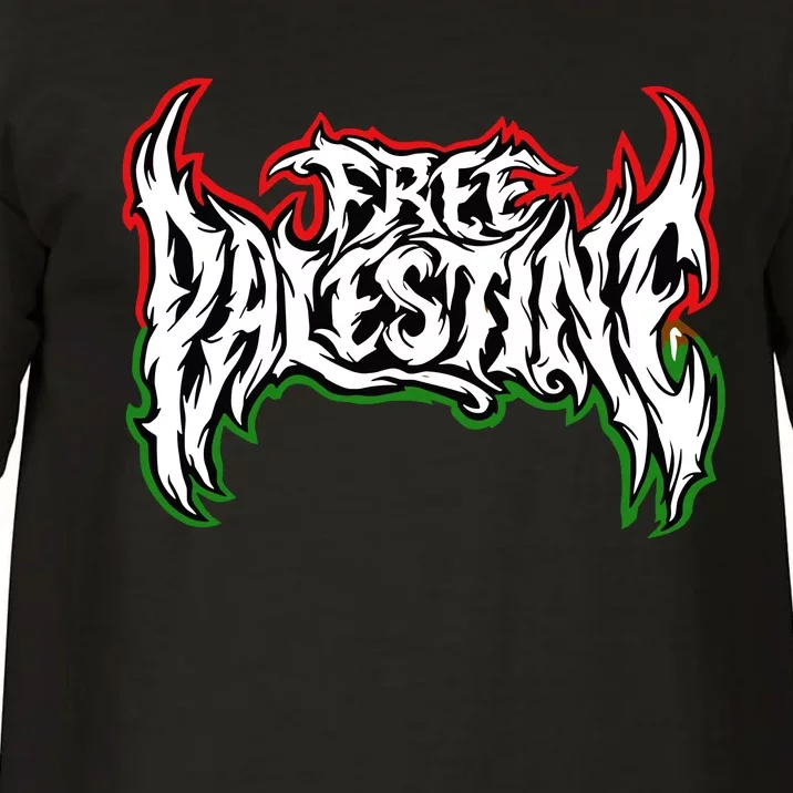 Til The End Free Palestine Comfort Colors T-Shirt